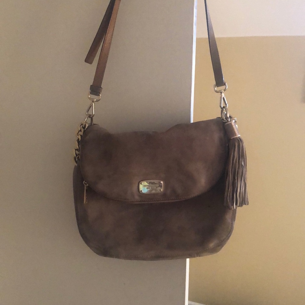 Leather Michael Kors bag